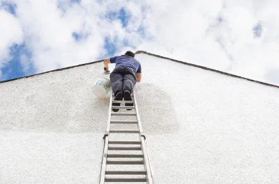 Peinture extérieure à Quinson — façades et ravalement